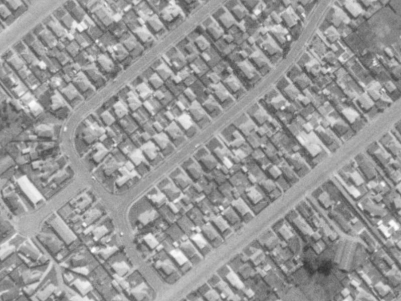 12 Bewdley Street from the air, 1975-1979