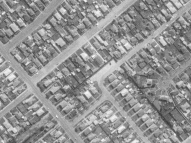26 Rosebery Street from the air, 1975-1979