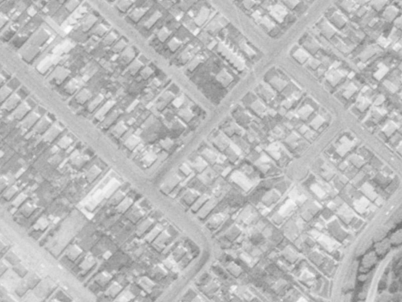 10 Rogers Street from the air, 1975-1979