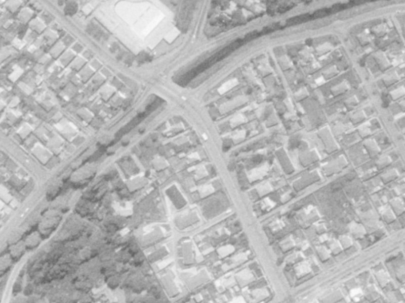 187 Wilsons Road from the air, 1975-1979