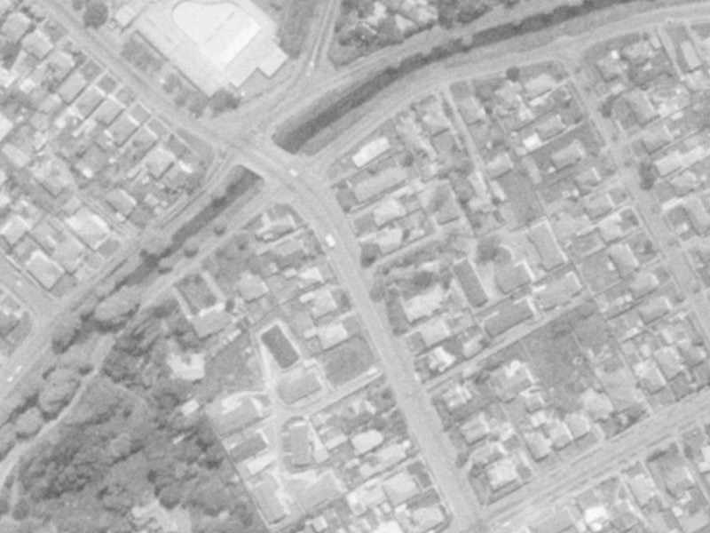 192 Wilsons Rd South from the air, 1975-1979