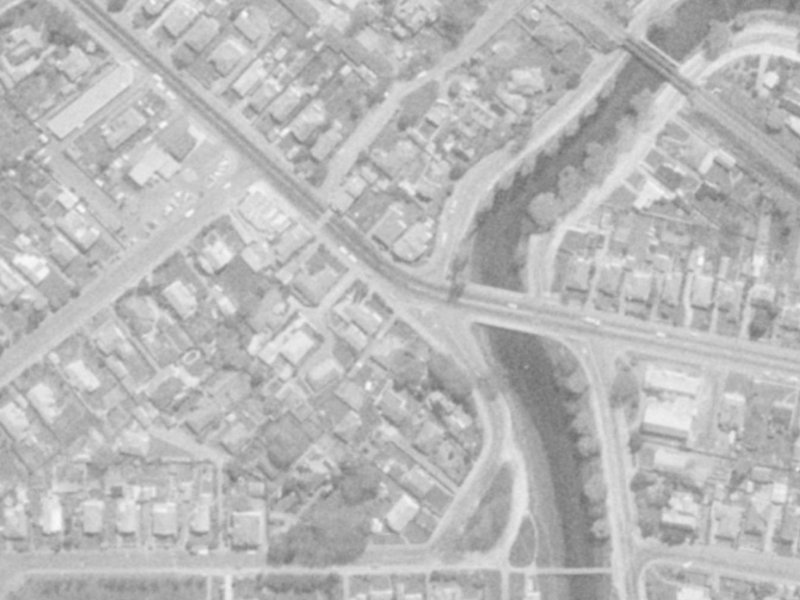 148 Opawa Road from the air, 1975-1979
