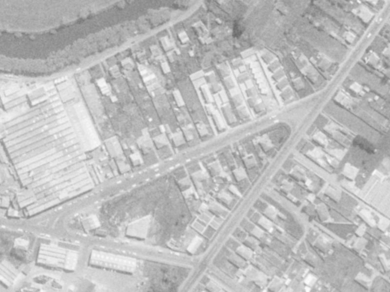 22 Lane Street from the air, 1975-1979