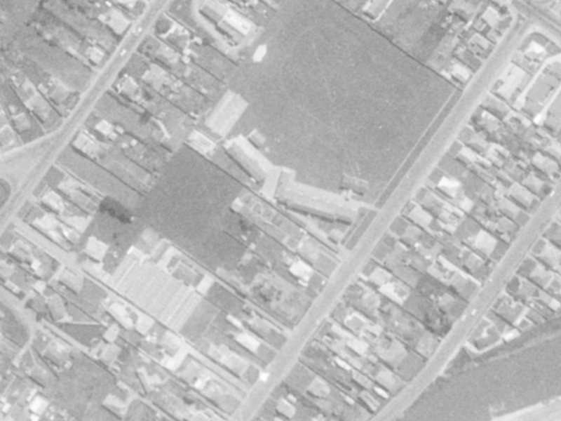 12 Gould Crescent from the air, 1975-1979