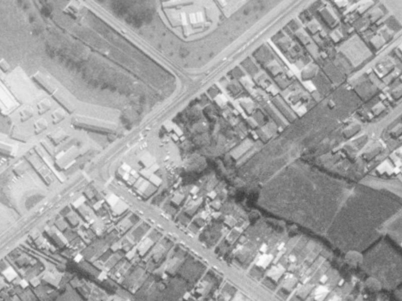 1R Halswell Road from the air, 1975-1979