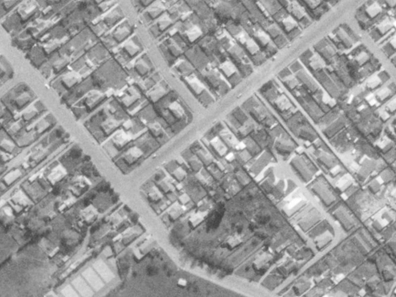 14 Edinburgh Street from the air, 1975-1979