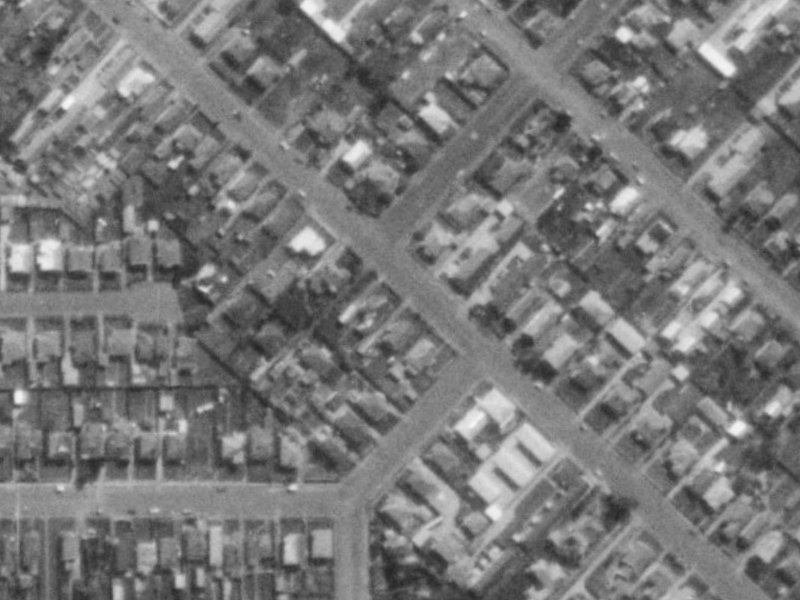 81 Southampton Street from the air, 1975-1979