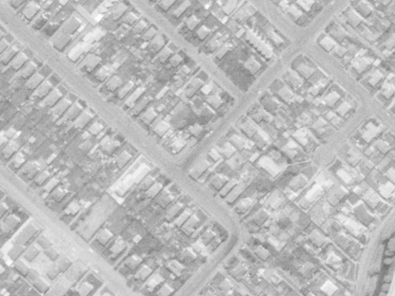 7 Rogers Street from the air, 1975-1979