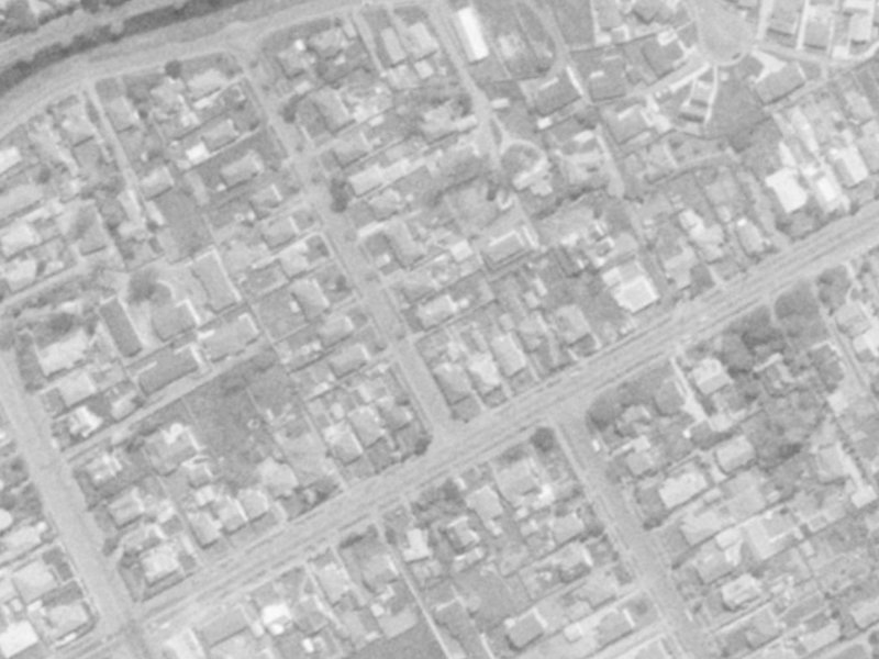 6 Wilding Street from the air, 1975-1979