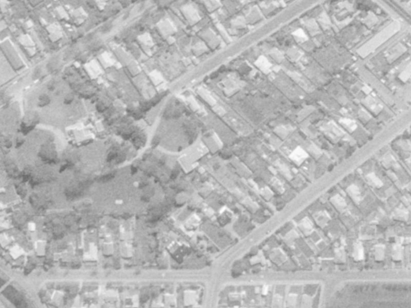 97 Hawford Road from the air, 1975-1979