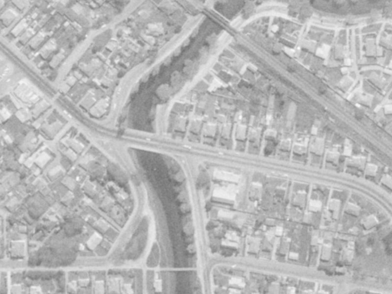 153 Opawa Road from the air, 1975-1979