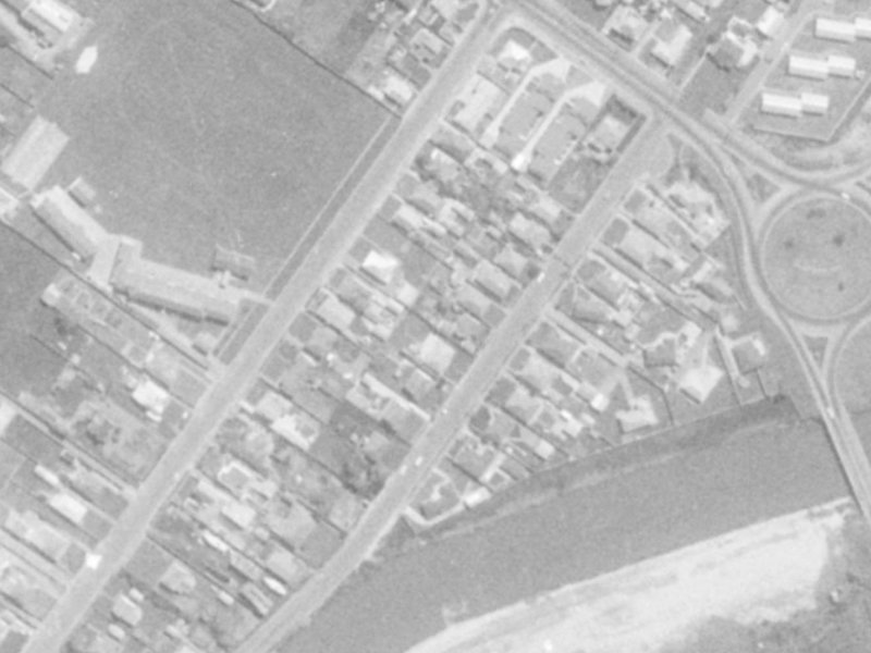 Gould Crescent from the air, 1975-1979
