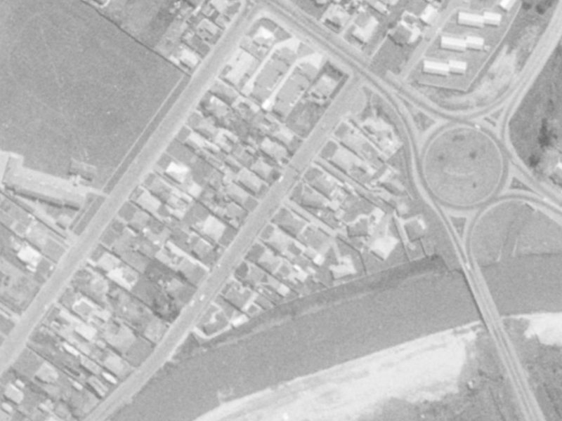 42 Gould Crescent from the air, 1975-1979