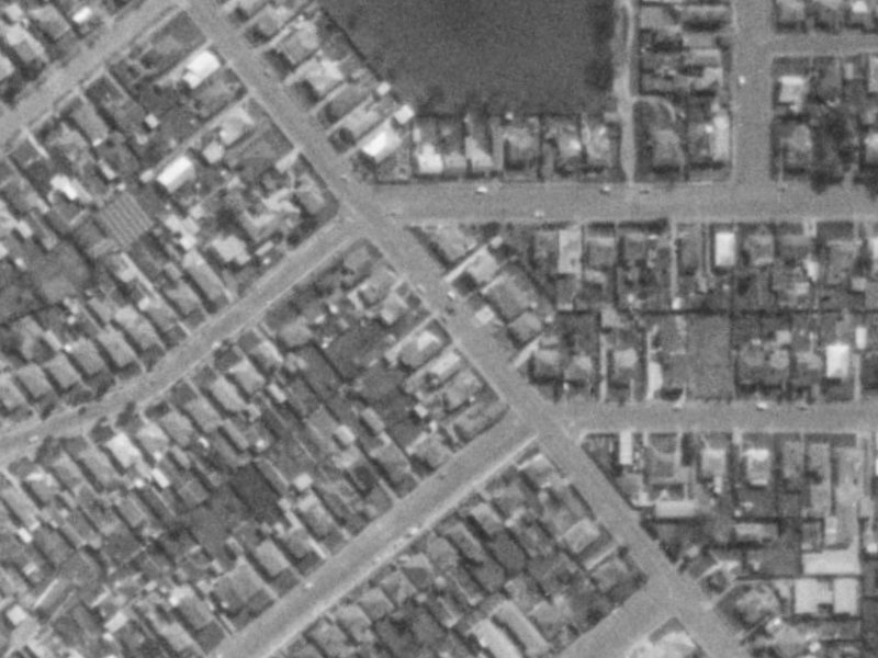 55 Strickland Street from the air, 1975-1979