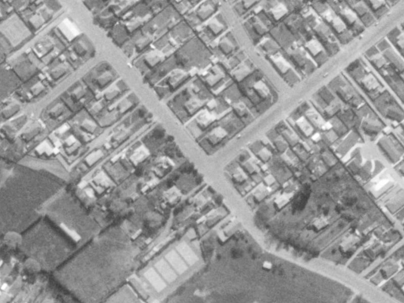 88 Domain Terrace from the air, 1975-1979