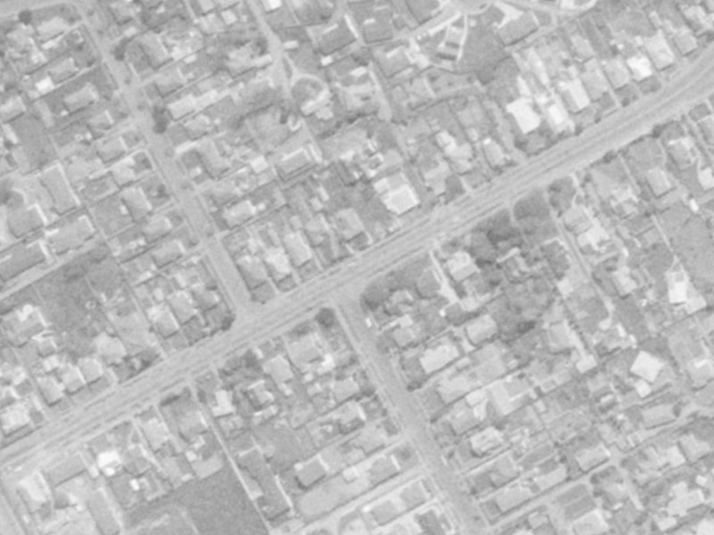 115 Saint Martins Road from the air, 1975-1979