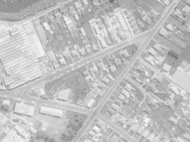 19 Lane Street from the air, 1975-1979