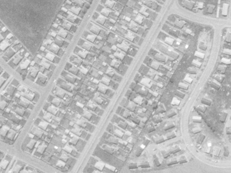 168B Springs Road from the air, 1975-1979
