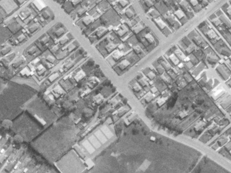79 Domain Terrace from the air, 1975-1979