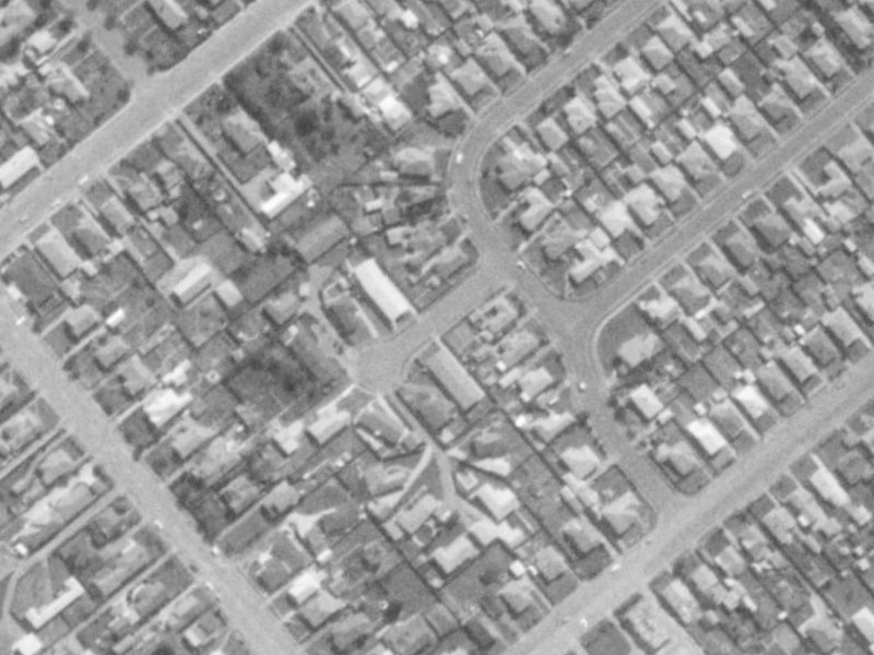 2 Dellow Place from the air, 1975-1979