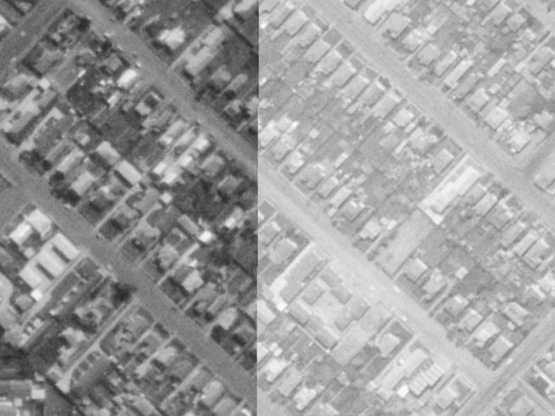 141B King Street from the air, 1975-1979