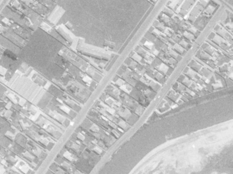 27 Gould Crescent from the air, 1975-1979