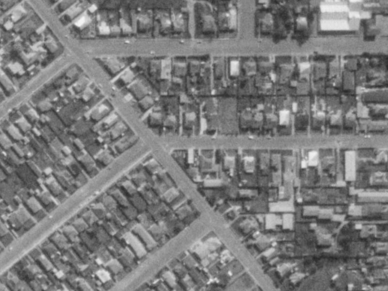 39a Boon Street from the air, 1975-1979