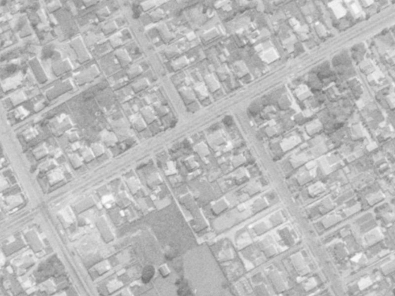 96 Saint Martins Road from the air, 1975-1979