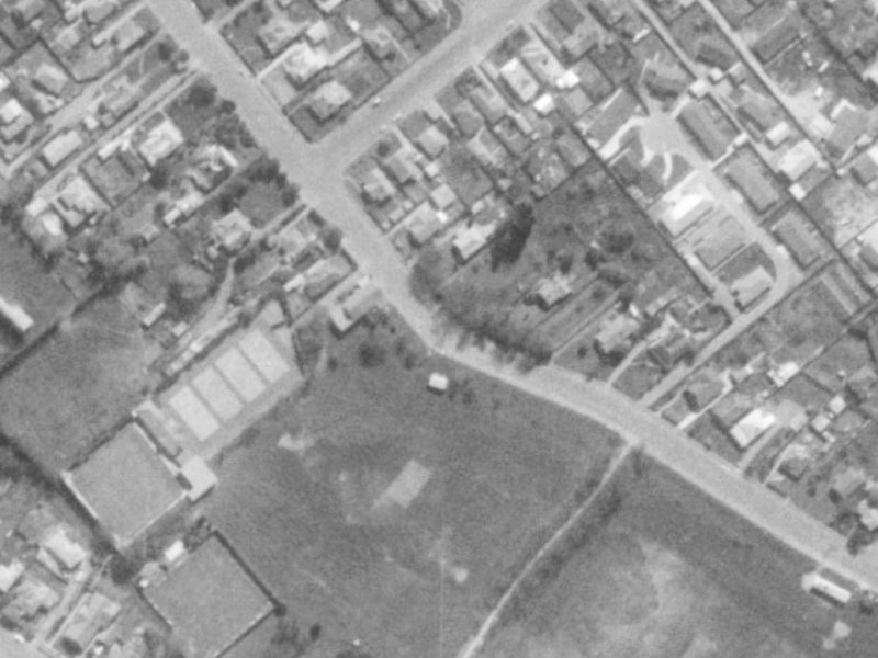 78 Domain Terrace from the air, 1975-1979