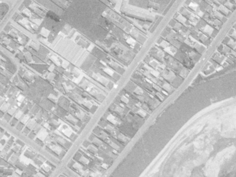 49 Bamford Street from the air, 1975-1979