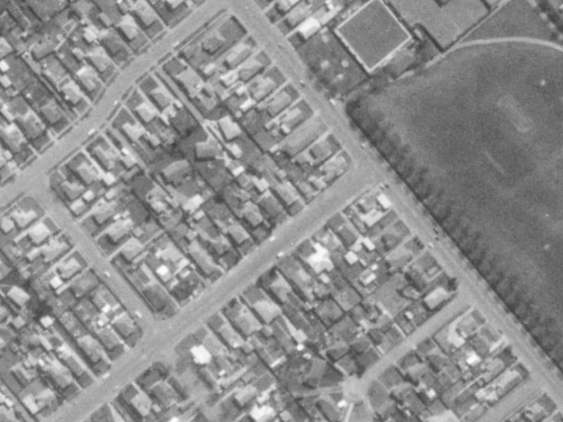75 Wychbury Street from the air, 1975-1979