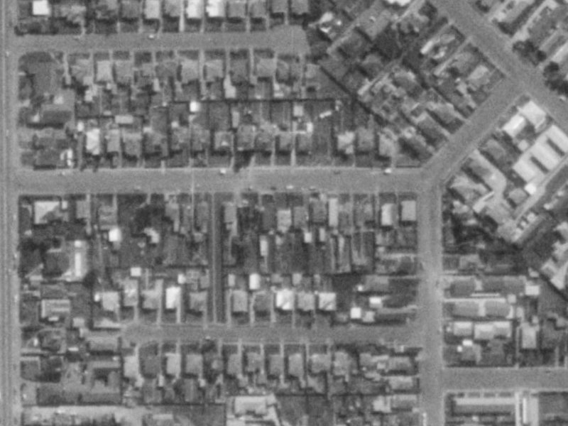 10 Southey Street from the air, 1975-1979