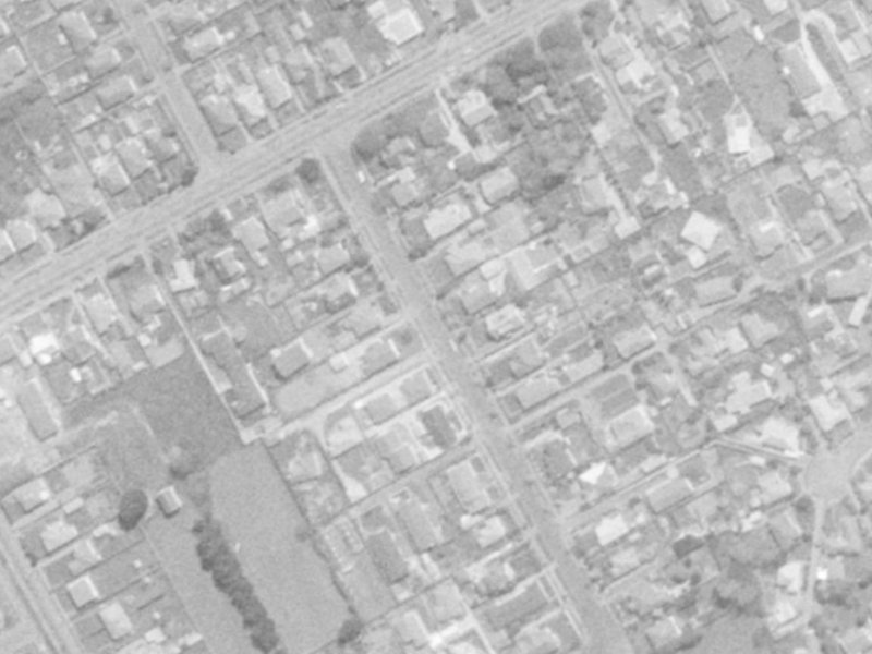 12A Prossers Road from the air, 1975-1979