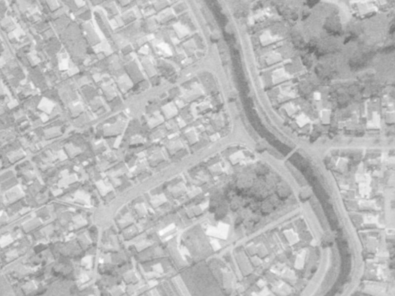 4 Derrett Place from the air, 1975-1979