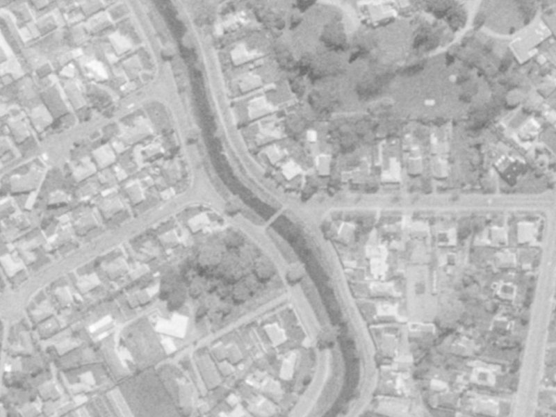 181 Fifield Terrace from the air, 1975-1979