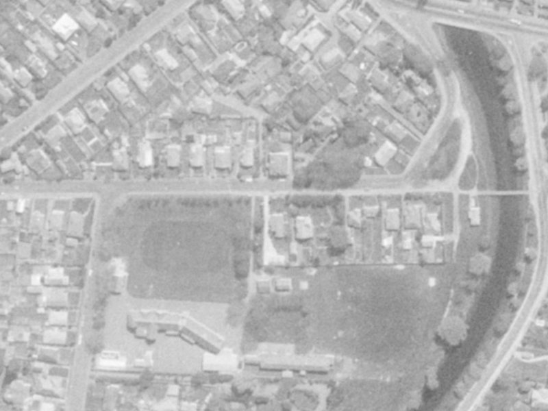 32 Ford Road from the air, 1975-1979