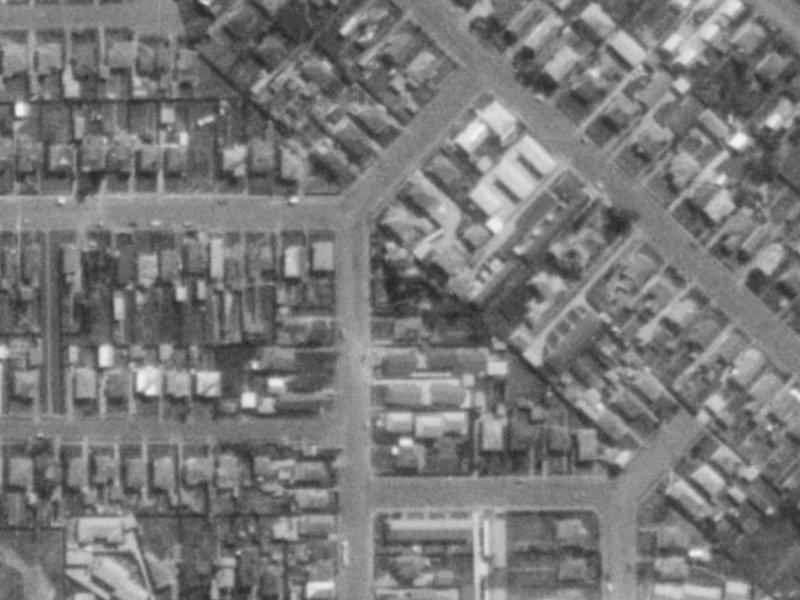 125A Southampton Street from the air, 1975-1979
