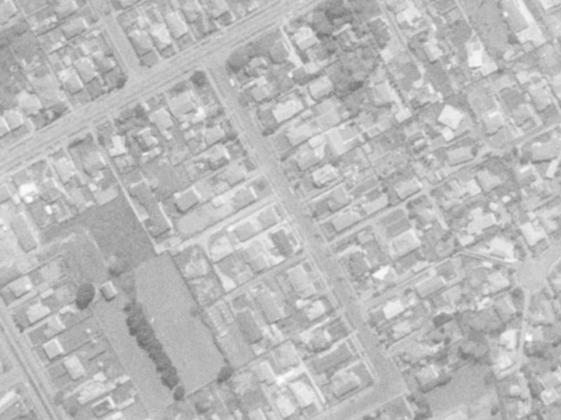 16 Prossers Road from the air, 1975-1979