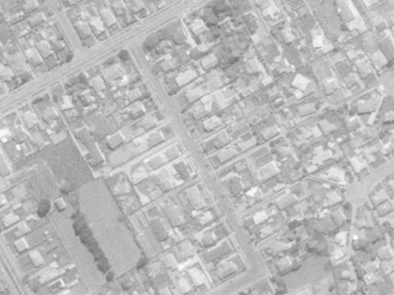 23 Prossers Road from the air, 1975-1979