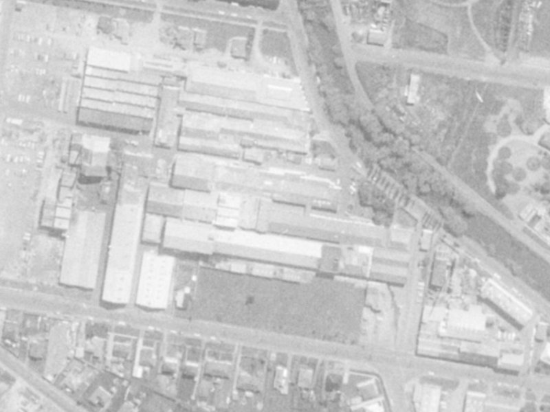 38 Garlands Road from the air, 1975-1979