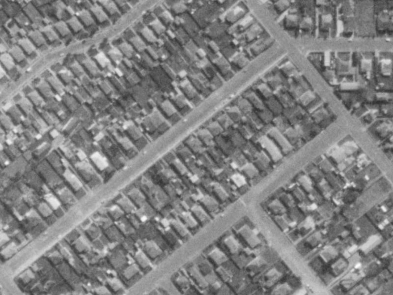 38 Leitch Street from the air, 1975-1979