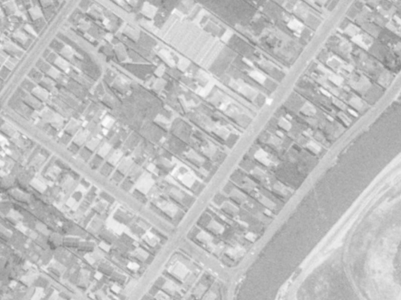 62 Bamford Street from the air, 1975-1979