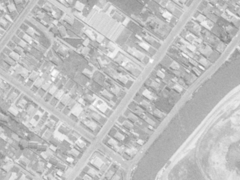 60 Bamford Street from the air, 1975-1979