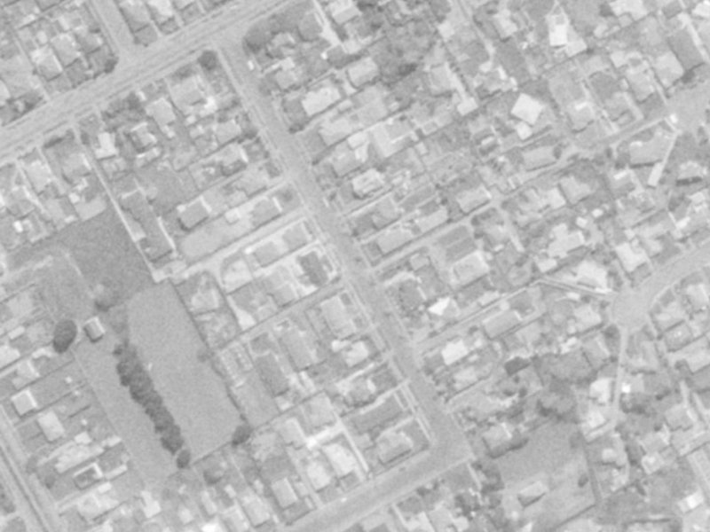 25 Prossers Road from the air, 1975-1979