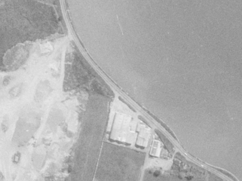 25 Humphreys Drive from the air, 1975-1979