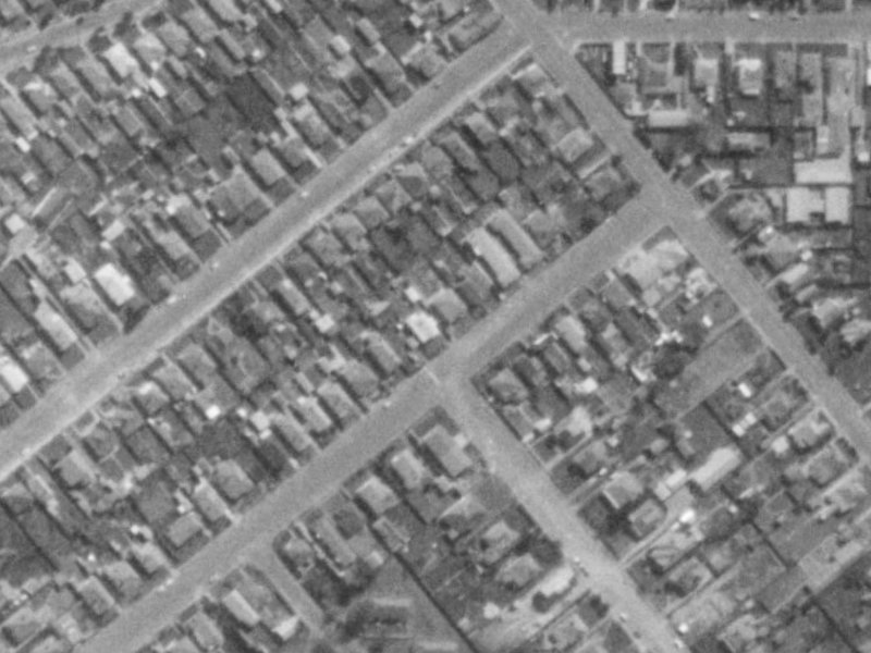 41 Dunn Street from the air, 1975-1979