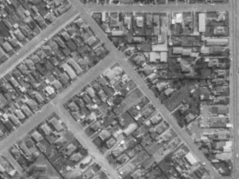 171A Colombo Street from the air, 1975-1979