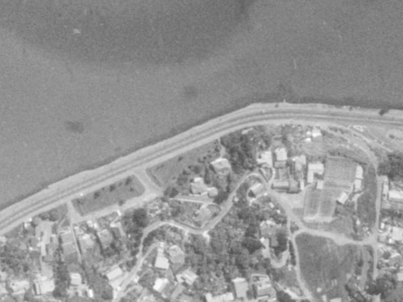 54 Main Road from the air, 1975-1979