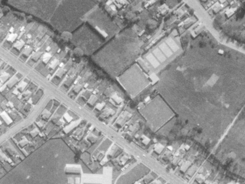 39A Hoon Hay Road from the air, 1975-1979