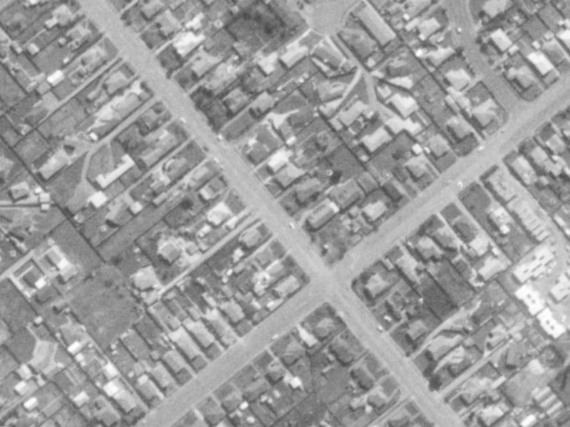 242 Lyttelton Street from the air, 1975-1979